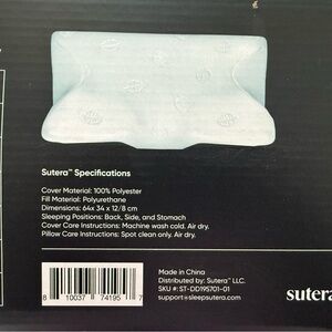 Sutera Memory Foam Orthopedic Neck Pillow